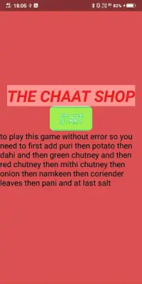 The Chaat Shop Screen Shot 1