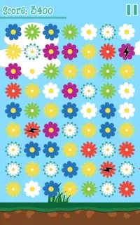 Twisted Flowers Match 3 Puzzle Screen Shot 8
