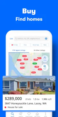 Zillow: Find Houses for Sale & Apartments for Rent Screen Shot 0