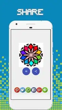 Mandala Pixel Art Screen Shot 4