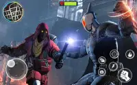 Flying Bat Superhero Man Games Screen Shot 2