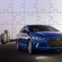 Puzzles Hyundai Elantra Jeux de voiture gratuits Screen Shot 3