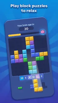 Brick Blast - Block Puzzle Screen Shot 1