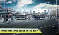 City Bus Simulator Coach Gioco 2018 Screen Shot 0