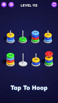 Color Hoop: Sort Puzzle Screen Shot 1