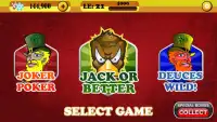 Video poker-casino poker Screen Shot 0