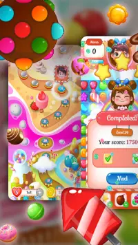 Candy sweet : Crush and Smash Puzzle Game Screen Shot 1