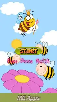 Busy Bees Match Screen Shot 0