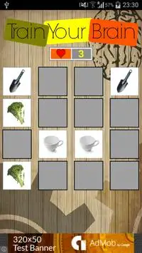 TrainYourBrain - Memory Game Screen Shot 1