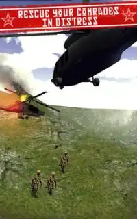 Russian Army Helicopter Rescue Screen Shot 1
