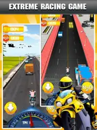 Highway Moto Bike 3D Rider Screen Shot 6