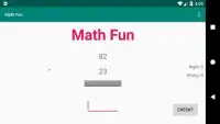 Math Fun Screen Shot 1