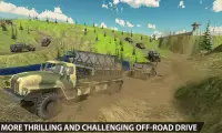 Off-Road Army Vehicle Transport Truck Driver 2019 Screen Shot 1