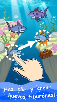 Angry Shark Evolution - fun craft cash tap clicker Screen Shot 1