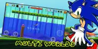 Super Sonic speed Adventures Jungle Screen Shot 2