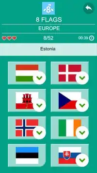 Multiplayer Flags Quiz Screen Shot 4