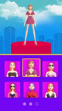 Musik Haar Dancing Race 3D Screen Shot 3