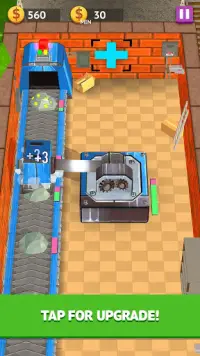 Craft Factory Tycoon: Tap and Get Rich Screen Shot 0