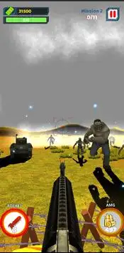 Last Gunner: War Zombie Screen Shot 1
