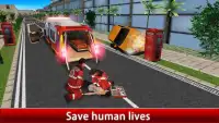 Şehir ambulans kurtarma görev Screen Shot 2
