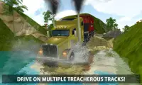 Log Transport Truck Driving Screen Shot 0