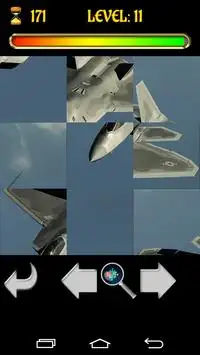 Puzzle Aircrafts Screen Shot 1