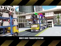 Robot Bike Parking - Transport Truck Adventure Screen Shot 15