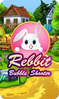 Rabbit Bubble Shooter Screen Shot 1