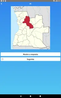 Angola: Jogo de Províncias e Territórios Screen Shot 11