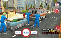 Emergency Rescue Ambulance Driving Simulator 2019 Screen Shot 2