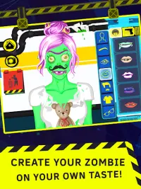Funny Zombie Creator - easy game for kids Screen Shot 0
