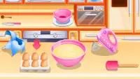 masak kue dengan buah game Screen Shot 4