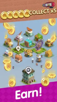 Merge Mall Town: Decorate Home, Classic Idle Game Screen Shot 2