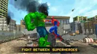 Niesamowity Potwór vs Spiderhero City Battle Screen Shot 11