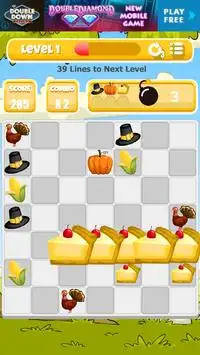 A Thanksgiving Match Game Screen Shot 2