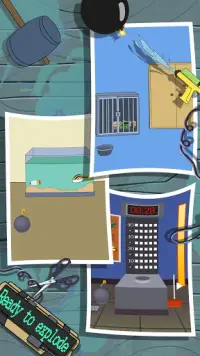 Bomb Escape:New Escape Challenge Puzzle Spiele Screen Shot 0