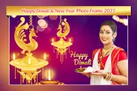 Diwali Photo Frame - Photo Editor Screen Shot 0