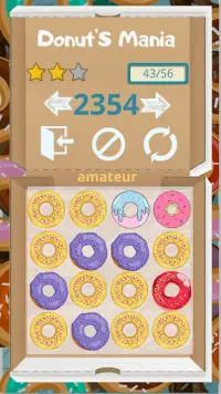 Donut's Mania - Puzzle Screen Shot 1