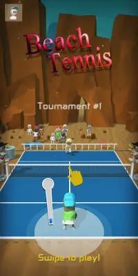 Tennis Ball 3d: Tournaments, Mini, Offline, Game Screen Shot 4