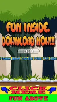 Panda Bear Games Free for Kids Screen Shot 0