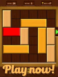 Unblock Red Wood Puzzle 2022 Screen Shot 10