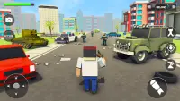 Fire Craft Pixel Gun Battle 3D Screen Shot 1