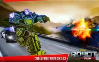 Iron Robot Run Battle Fight Screen Shot 0