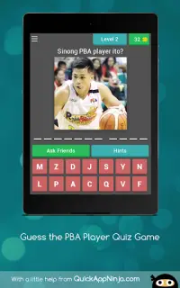 Guess the PBA Player Quiz Game Screen Shot 8