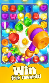 Crazy Candy Blast - Match 3 game Screen Shot 1