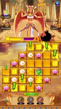 Cleopatra Jewels: God Puzzle Screen Shot 2
