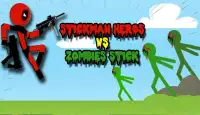Stickman Hero Vs foule le Stickman Zombie Screen Shot 0