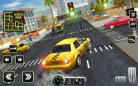 City Taxi Driving Cab 2018: Pick & Drop Screen Shot 4