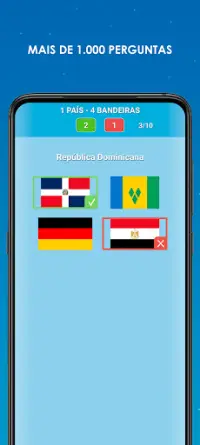 Países e capitais e bandeiras do mundo - geografia Screen Shot 2