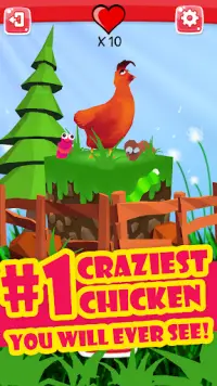 Chicken On Fire 🐔 Screen Shot 0